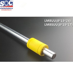8mm engineering plastic linear bearing LM8UU polymer linear bushing LIN-00-08