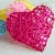 Import 9cm heart shape metal stand Rattan Ball wicker crafts event party supplies home decor from China