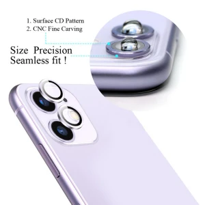 9H High Quality Anti-scratch Mobile Phone Lens Tempered Glass Case Protector For Iphone 11