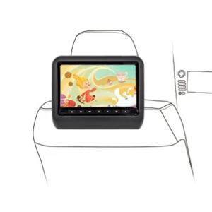 9inch 1080p car headrest monitor remote control car headrest monitor car headrest monitor