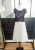 Import A-Line/Princess Short Sleeve Scoop Neck Short/Mini Tulle Prom Dress With Embroidery from China