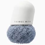 AA384 Household Strong Decontamination Remove Oil Stains Washing Pot Brush Plastic Handle Replaceable Dishwashing Brush
