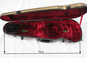 ABS plastic violin case 44  yinyun colorful violin cases for sale