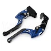 Adjustable motorcycle brake and clutch levers for f800st f800gs