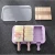 Import Adorable Purple DIY Ice-stick Multiform Cartoon Popsicle Mold Food Grade Silicone Ice Cream Mold Maker Set With Wood Sticks from China