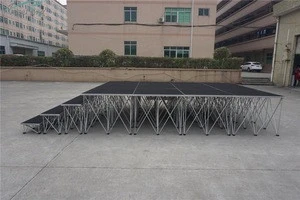 AE Hot sale fast Install non-skid portable stage design for band