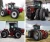 Import Agricultural Machine 220hp Farm Tractor for Sale from USA