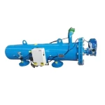 Agriculture irrigation use hydraulic automatic backwash horizontal self cleaning screen filter
