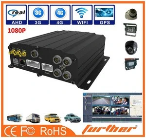 AHD 8channels 1080P best hidden mobile dvr for cars video camera system