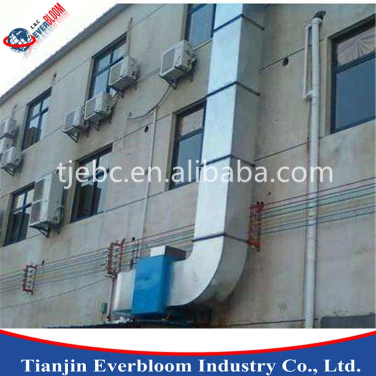 Air duct square air pipe for HVAC system ductwork custom products