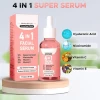 AiXin Vegan Organic Hyaluronic Acid Niacinamide Vitamin C Vitamin E Face Serum Essence Facial Whitening 4 in 1 Serum
