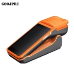 All in one 5 inch handheld android pos terminal with printer charging base and printer