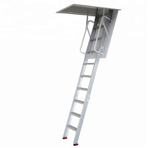Aluminium Alloy Retractable Ladder For House Attic Loft