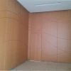 aluminium glass partition wall with timber aluminum clad wood wall curtain
