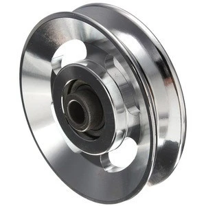 Aluminum Bearing timing Pulley and belt for Cable Gym Fitness
