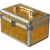 Import Aluminum Cosmetic Case with Foam make up trolley case with legs from China