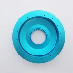 aluminum machined other camera accessories with blue anodized
