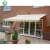 Aluminum sunshade awnings outdoor garden aluminum gazebo shade patio folding cover roof