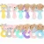 Import Amazon Best Sales Soft Plush Yellow Giraffe Head Bell Baby Rattle Toys Custom Cute Stuffed Animal Teether Safe Plush Baby Rattle from China
