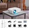 [Amazon Hot Mini 720P HD Projector] Factory OEM ODM Cheap Price  High resolution 720p video portable home theater projector