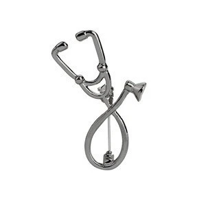 Amazon Mysterious Doctor Stethoscope Alloy Medical Brooch For Baby