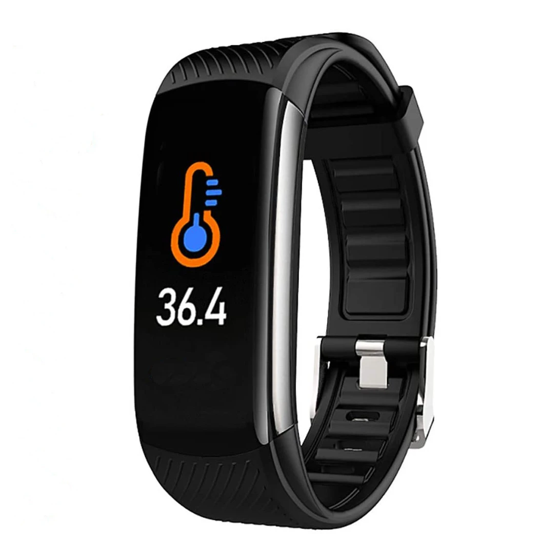 Amazon Trending APP Instant Read Body Temperature Measurement Smart Wrist Watch Digital Thermometer