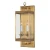 Import American style 2 light vintage brass candle glass wall lamp outdoor from China