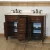 Import American style antique oak double sink bathroom furniture from China