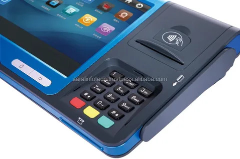 Android 4.0 Mobile payment terminal for Retails Financial banking Industry