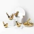 Import Animal Figurine Craft Ornaments Ceramic Plating Bird Home Office Living Room Table Decor from China