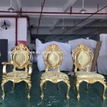 Antuique Wedding Bride and Groom Chairs