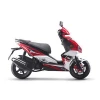 ariic patent 50cc 4stroke gas scooter EEC certification with Dellorto ECU system euro 4