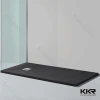 Artificial marble black stone shower trays