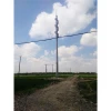 Artistic Modeling GSM Telecommunication Steel Single Tube Antenna Tower