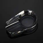 ATY065 Individual Ccreative Home Decoration Clear Glass Ashtray Crystal Cigar Ashtray