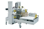 Auto flaps folding box carton sealing machine packing line