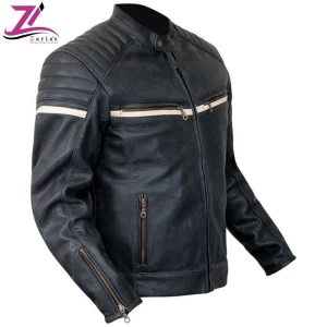 Auto Racing Wear Custom Made Top Quality Men Motorcycle Jacket,Latest Design Motorbike Leather jacket