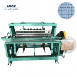 Automatic 0.4-1mm Crimped Wire Mesh as BBQ Grill Weaving Machine High Quality