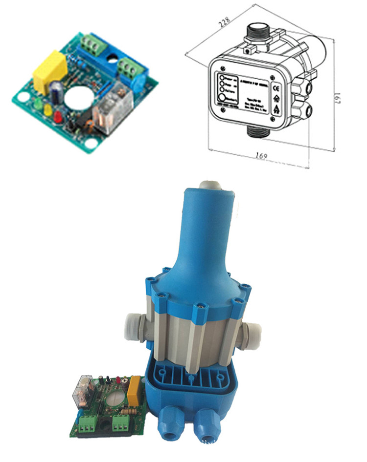 Buy Automatic Water Pump Pressure Controller Electric Electronic Switch ...