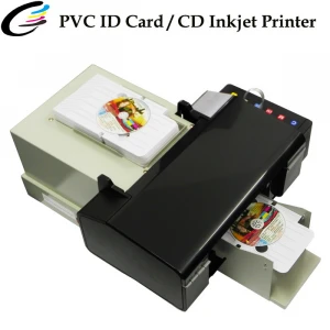 Automatical Plastic PVC ID Card Printer Machine for 100pcs PVC Card Printing