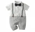 Import baby boys sets summer girls clothes sets cotton summer short and shirt 2 pcs baby boy clothes jumpsuit polo romper overall from China