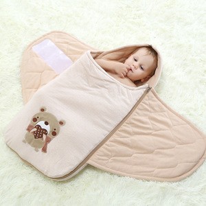 Baby sleeping winter, new baby wrapped cotton thickened type spring cotton baby infant sleeping bag