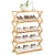 Import Bamboo Folding Multi Functional Household 4 Layer 2 Tier Simple Cabinet Door Economical Foldable Wooden Shoe Rack from China