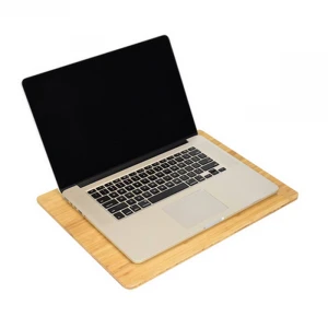 Bamboo Laptop Cooling Pads Notebook Stand PC Shelf Computer Cooler Pad