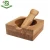 Import Bamboo Mortar and Pestle Set Garlic Pounder Press_FSC & BSCI Factory from China