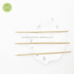 Bamboo Sticks Skewers Sticks For BBQ Barbecue Kebab Marshmallow Roasting Chocolate Fountain Campfire Fondue