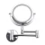Import Bath Mirror Led Cosmetic 1X/3X Magnification Wall Mounted Adjustable Makeup Mirror Dual Arm Extend 2-Face Bathroom Lamp Mirror from China