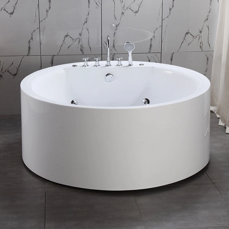 Bathroom Acrylic Flush Bathtub Drop In Bathtub Embedded noble  bathtub massage