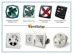 bathroom ventilator fan with shutter bathroom exhaust fan