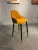 Import BC700 metal wood frame  leather seat high-back bar stools chair from China